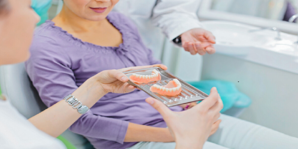 what steps are involved in acquiring dentures